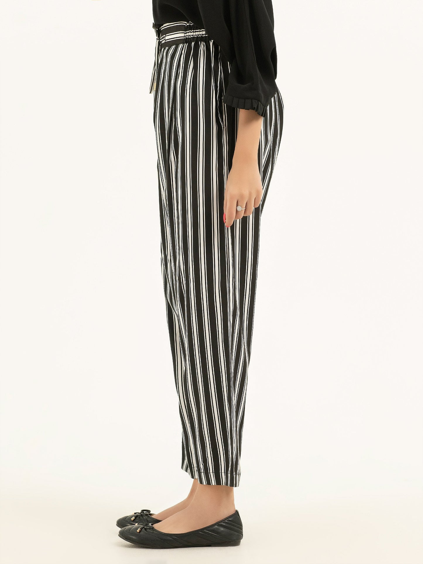 Limelight - Printed Linen Pants