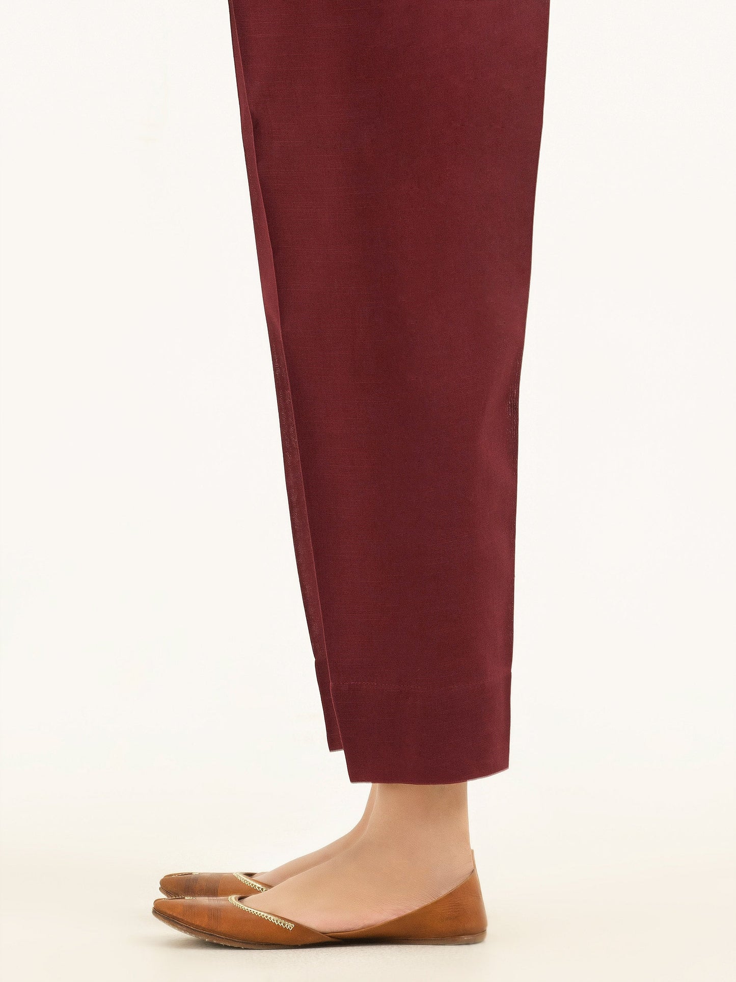 Dyed Khaddar Trousers(Pret)