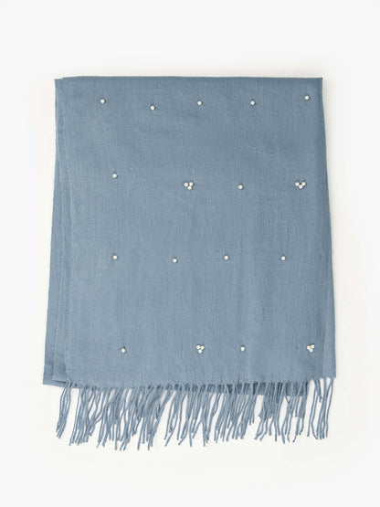 Limelight - Pearl Embellished Woolen Shawl