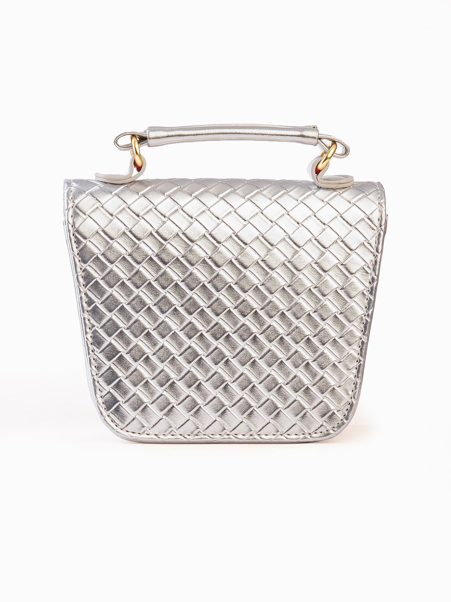 Limelight - Straw Patterned Mini Handbag