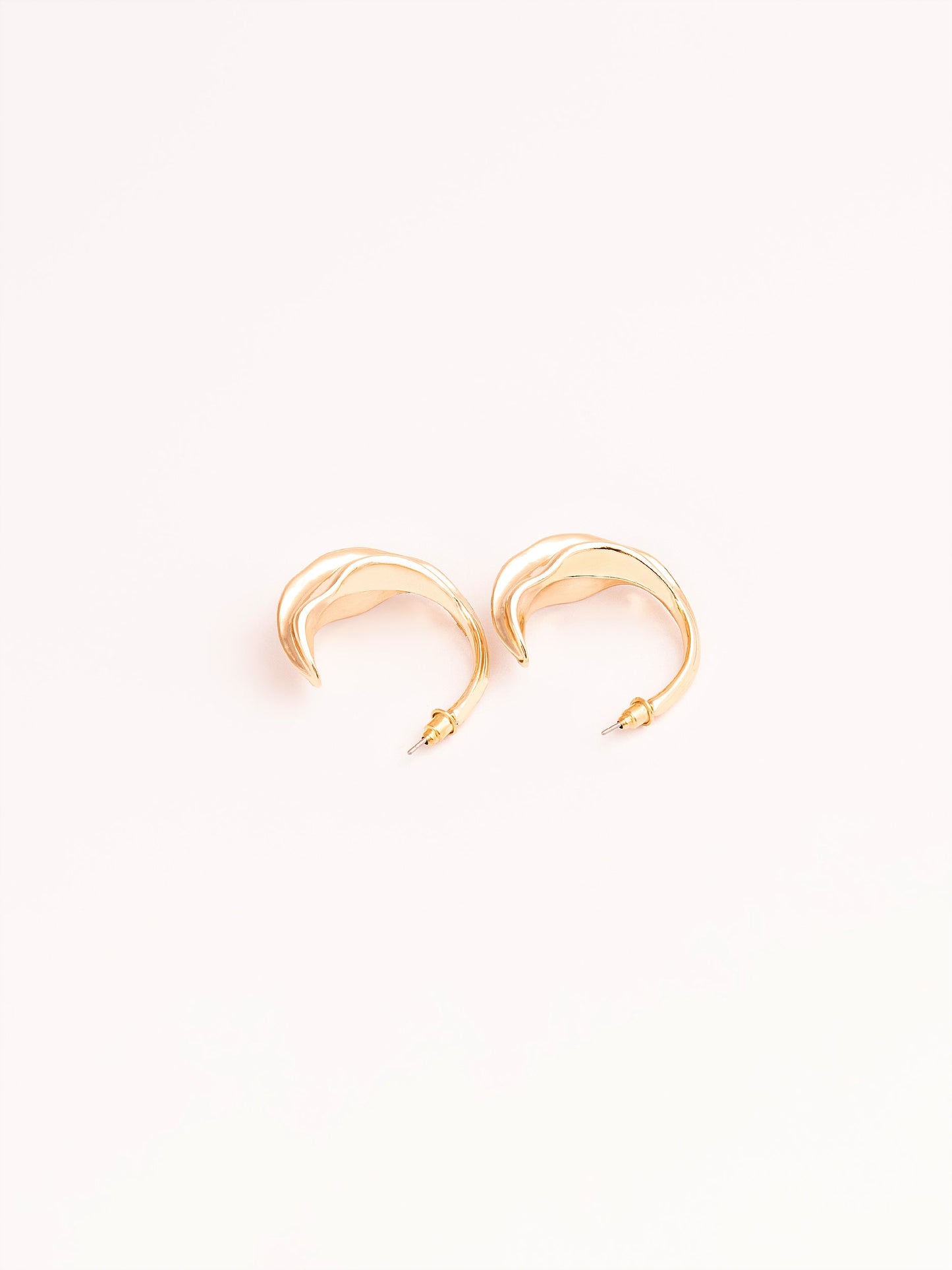 Limelight - Abstract C-Hoop Earrings