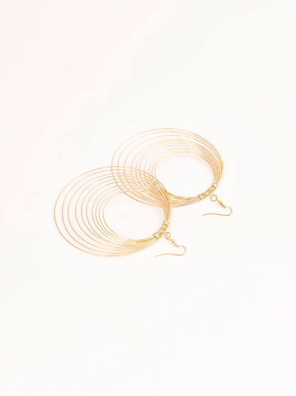 Limelight - Metallic Coil Earrings