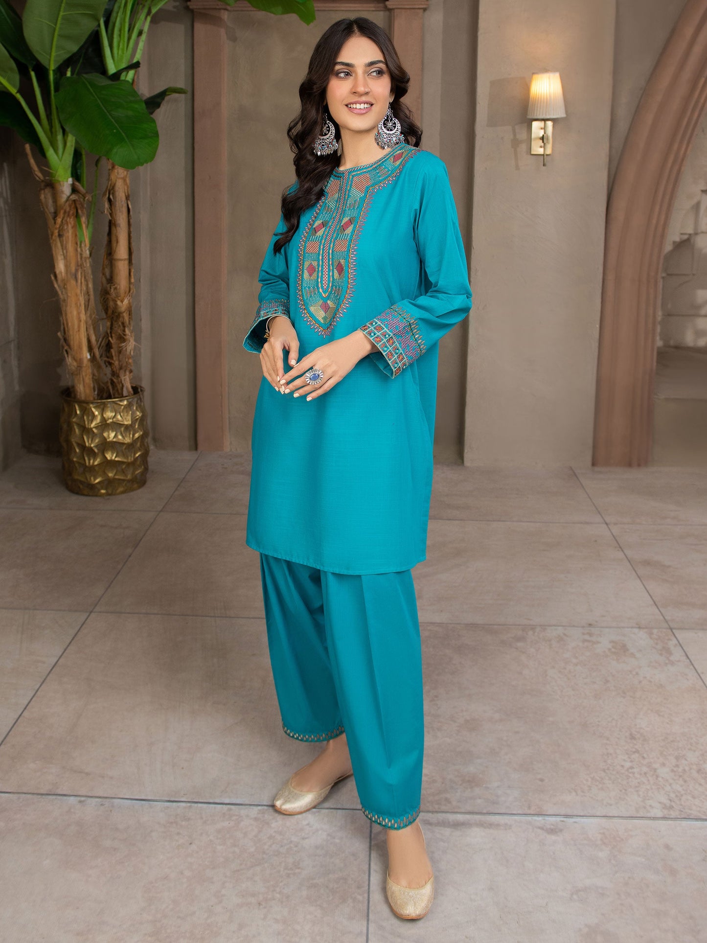 Limelight - 2 Piece Lawn Suit-Embroidered (Unstitched)