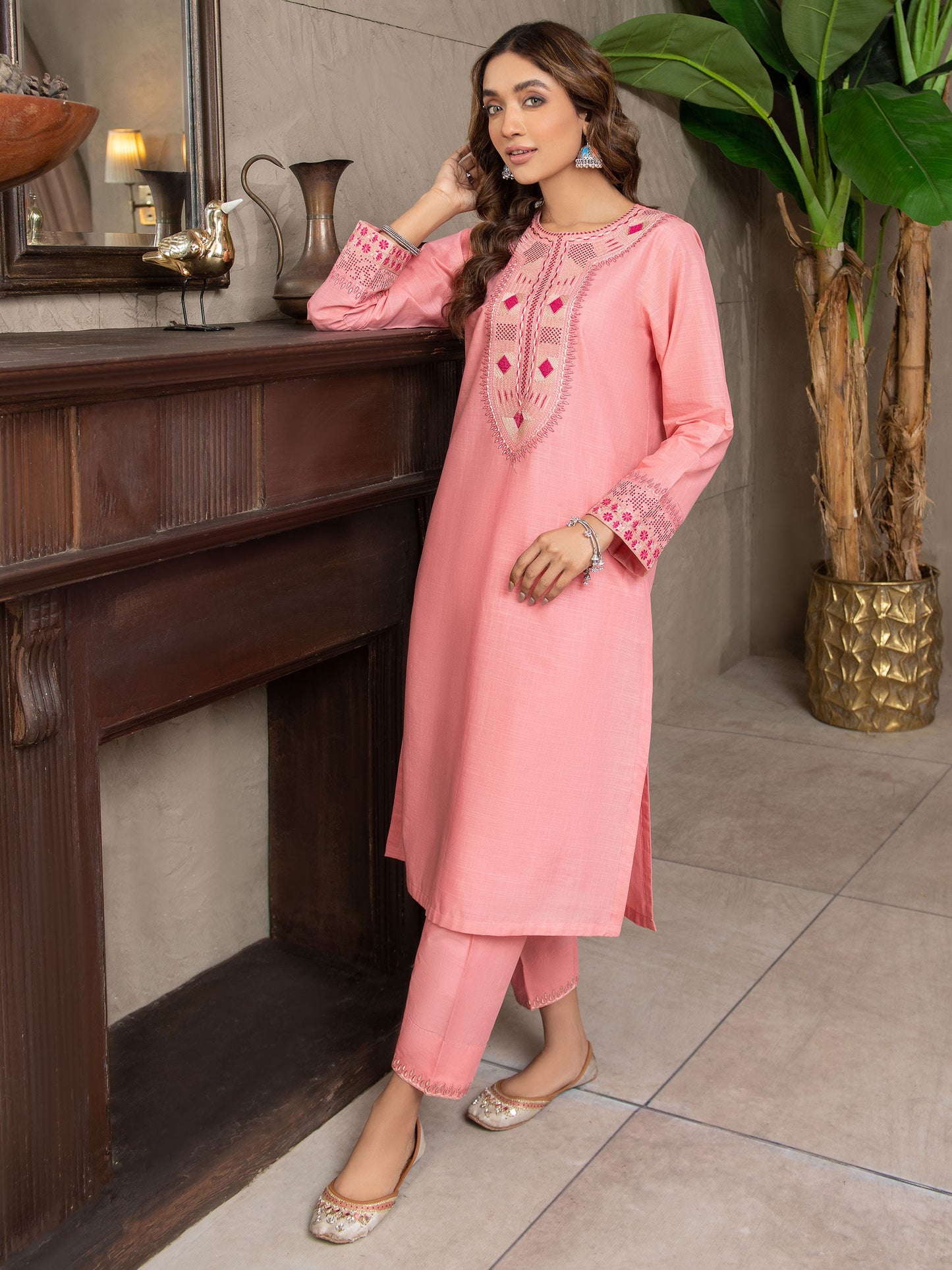 Limelight - 2 Piece Lawn Suit-Embroidered (Unstitched)