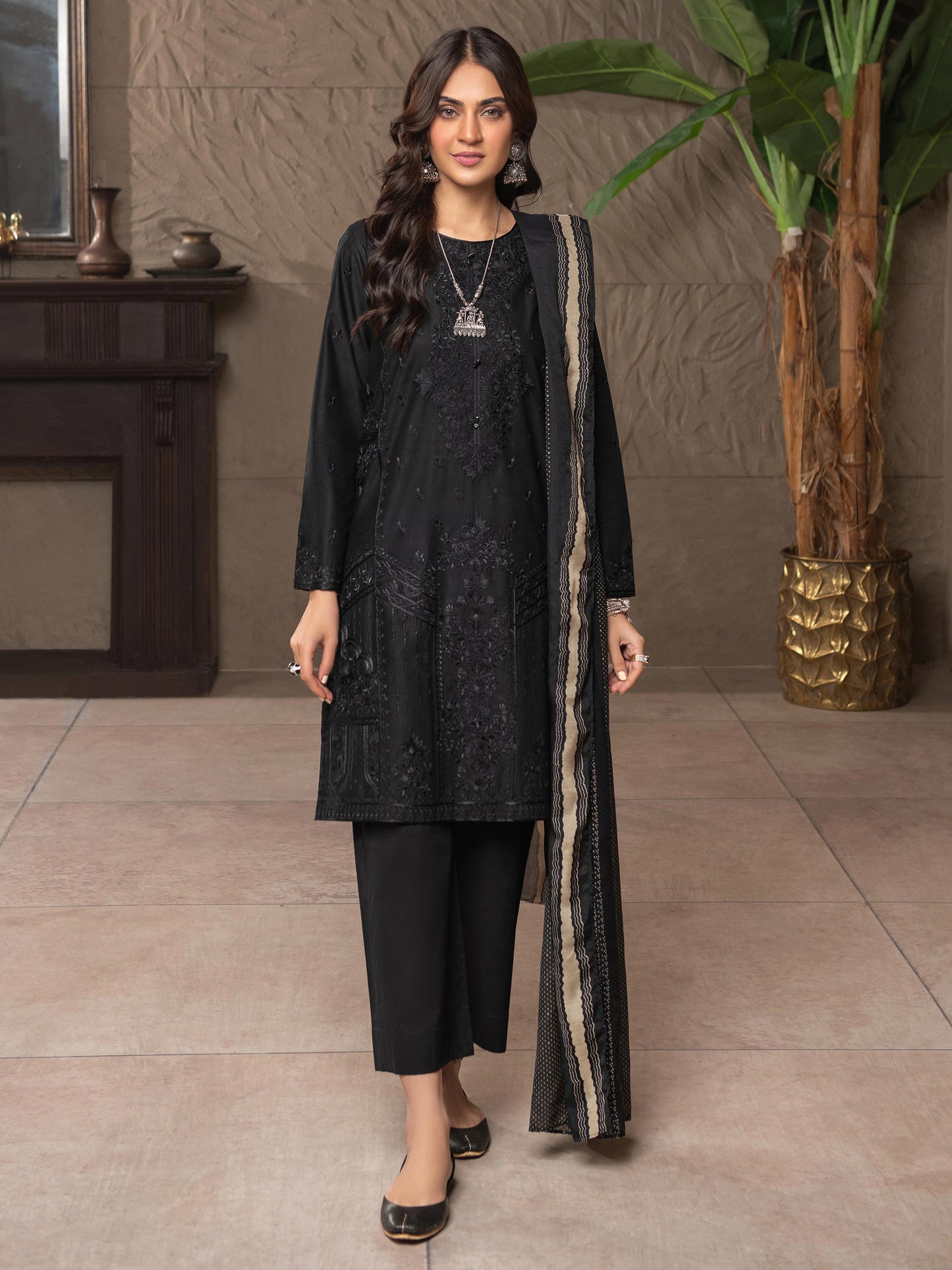 Limelight - 2 Piece Lawn Suit-Embroidered (Unstitched)