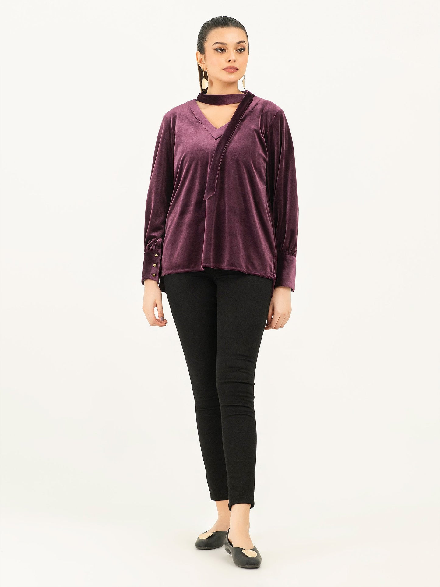 Limelight - Solid Velvet Top