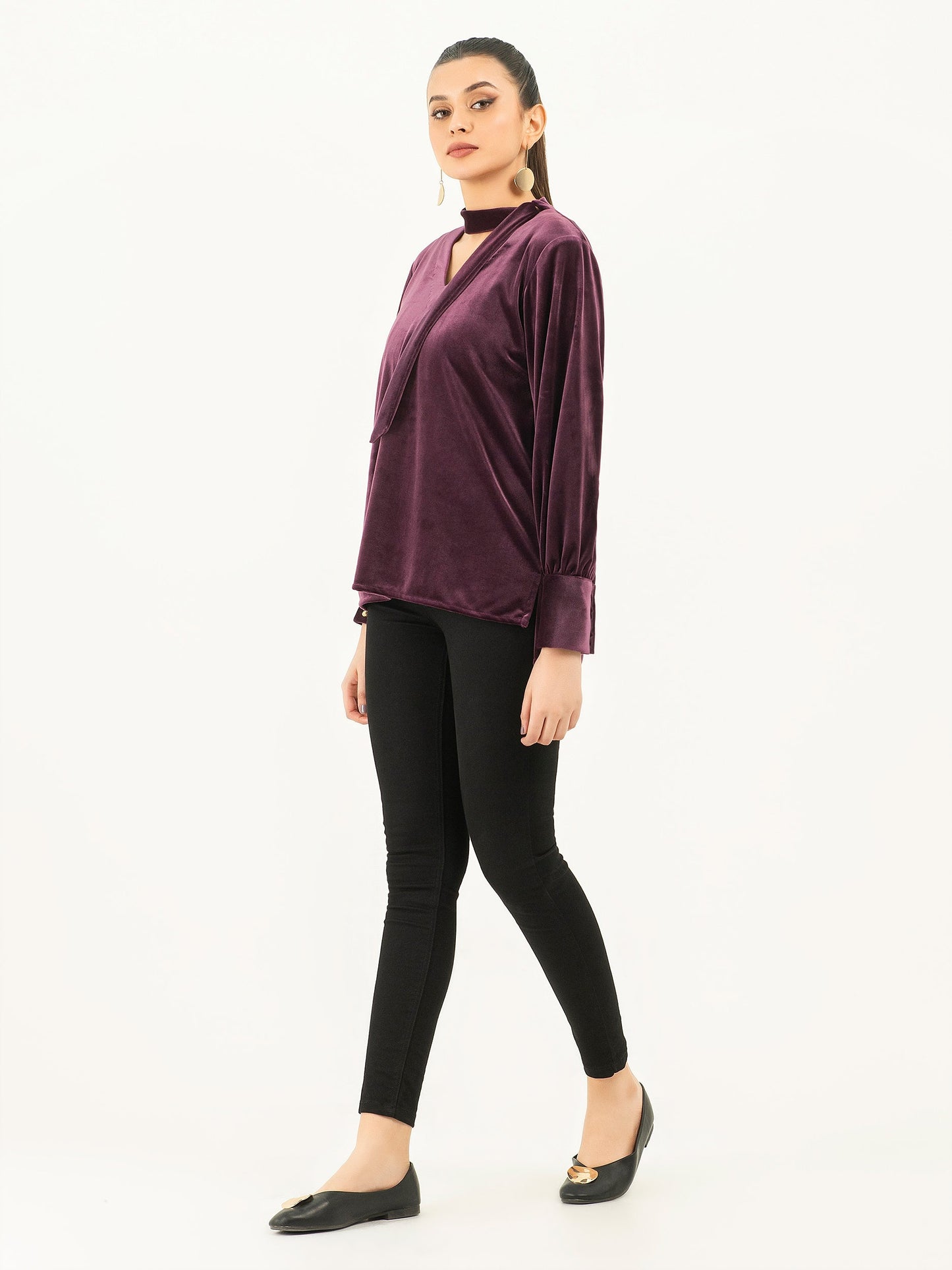 Limelight - Solid Velvet Top