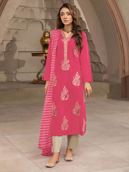 Limelight - 2 Piece Jacquard Suit-Embroidered (Unstitched)