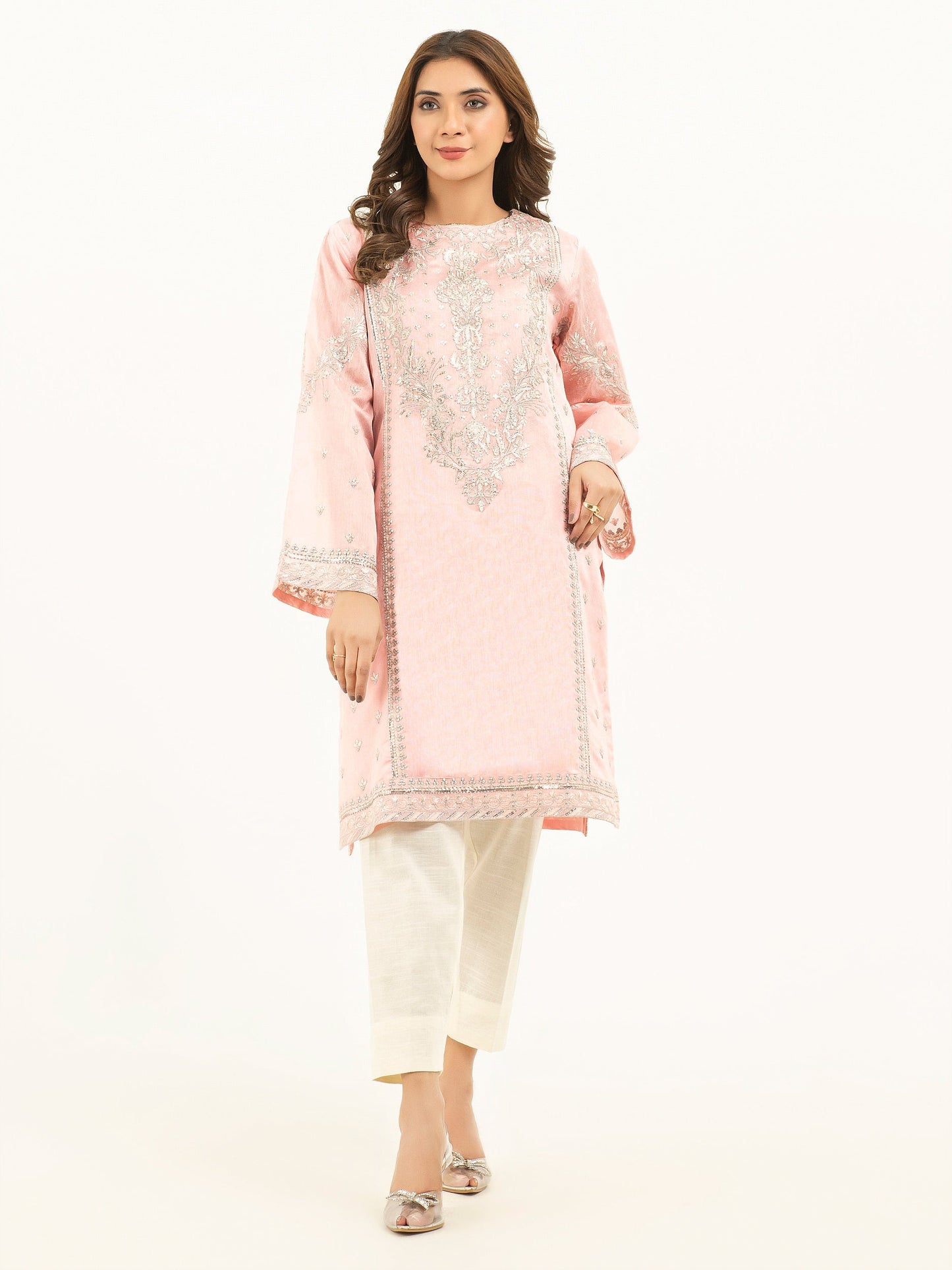 Limelight - Net Shirt-Embroidered (Pret)