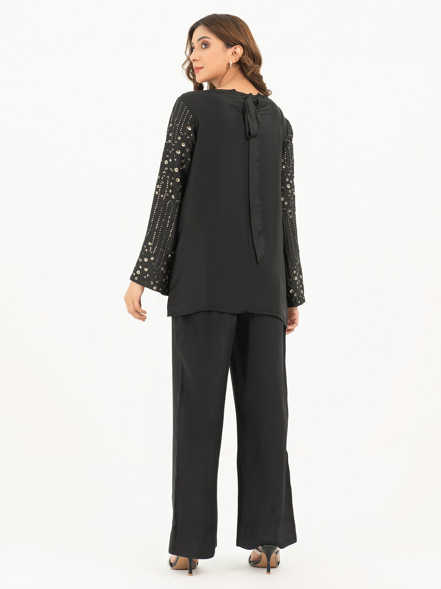 Limelight - Embellished Silk Top