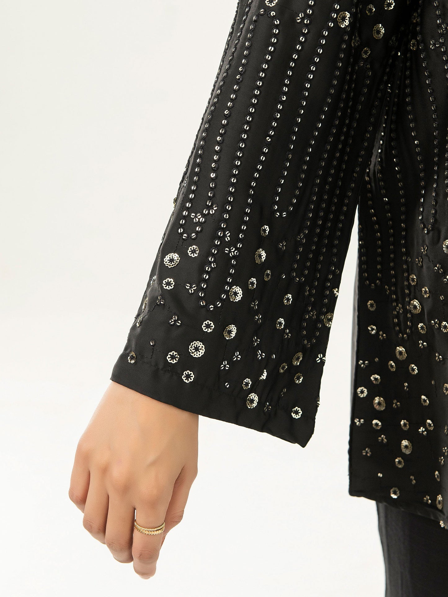 Limelight - Embellished Silk Top