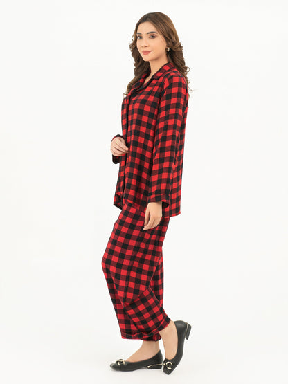 Checkered Linen Co-Ord Set