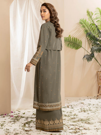 2 Piece Khaddar Suit-Paste Prin(Unstitched)