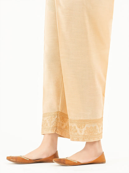 Embroidered Khaddar Trousers(Pret)