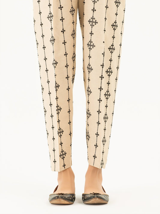 Embroidered Winter Cotton Trousers(Pret)