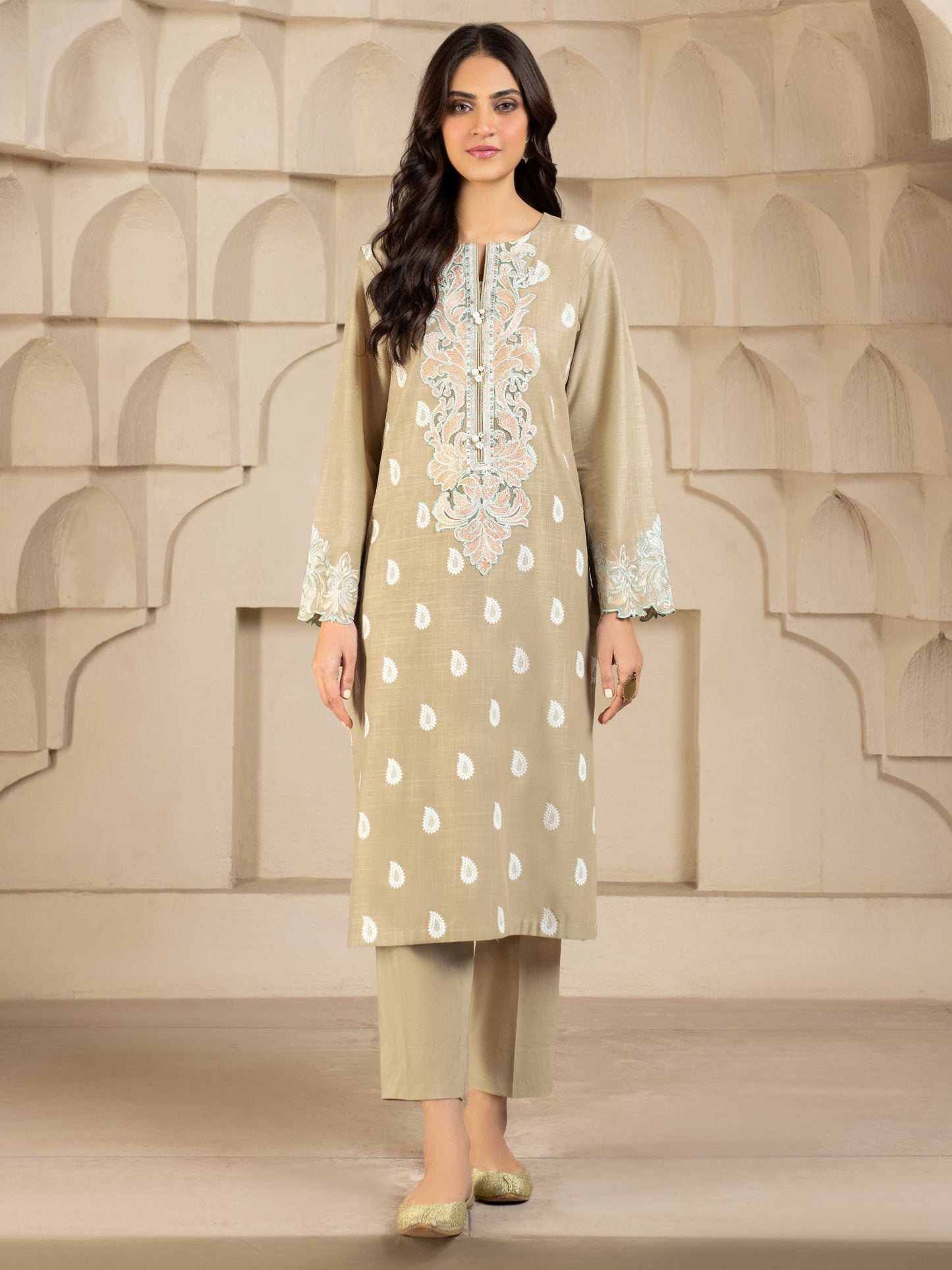 Limelight - 2 Piece Lawn Suit-Embroidered (Unstitched)