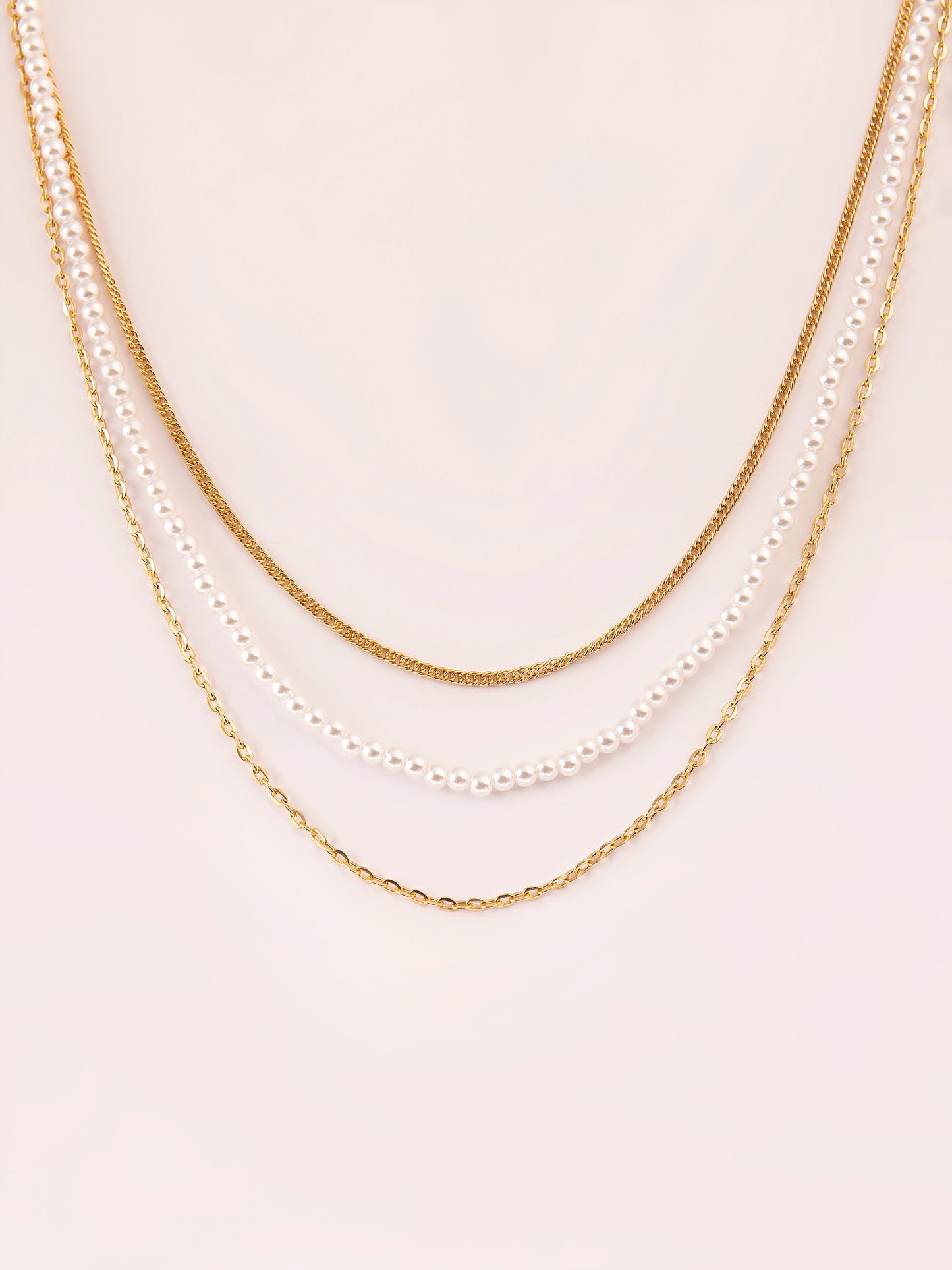 Limelight - Metallic Layered Necklace