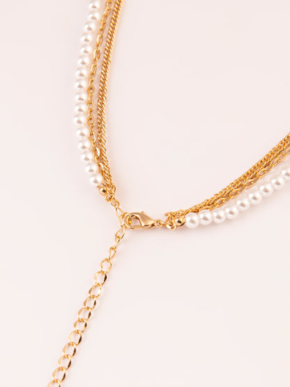 Limelight - Metallic Layered Necklace