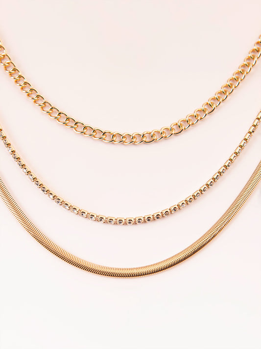 Limelight - Embellished Layered Necklace