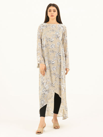 Printed Chiffon Dress