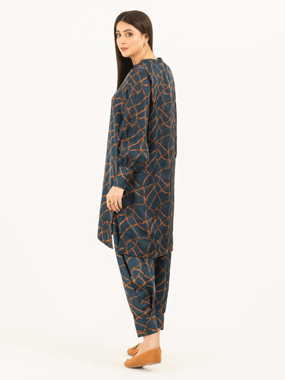 Limelight - 2 Piece Silk Suit-Printed (Pret)