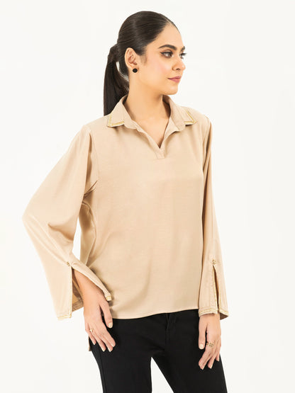 Limelight - Embellished Viscose Top