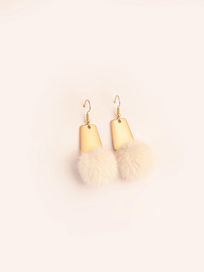 Limelight - Pompom Drop Earrings