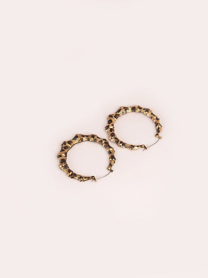 Limelight - Animal Pattern Hoop Earrings