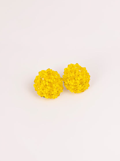 Limelight - Beaded Stud Earrings