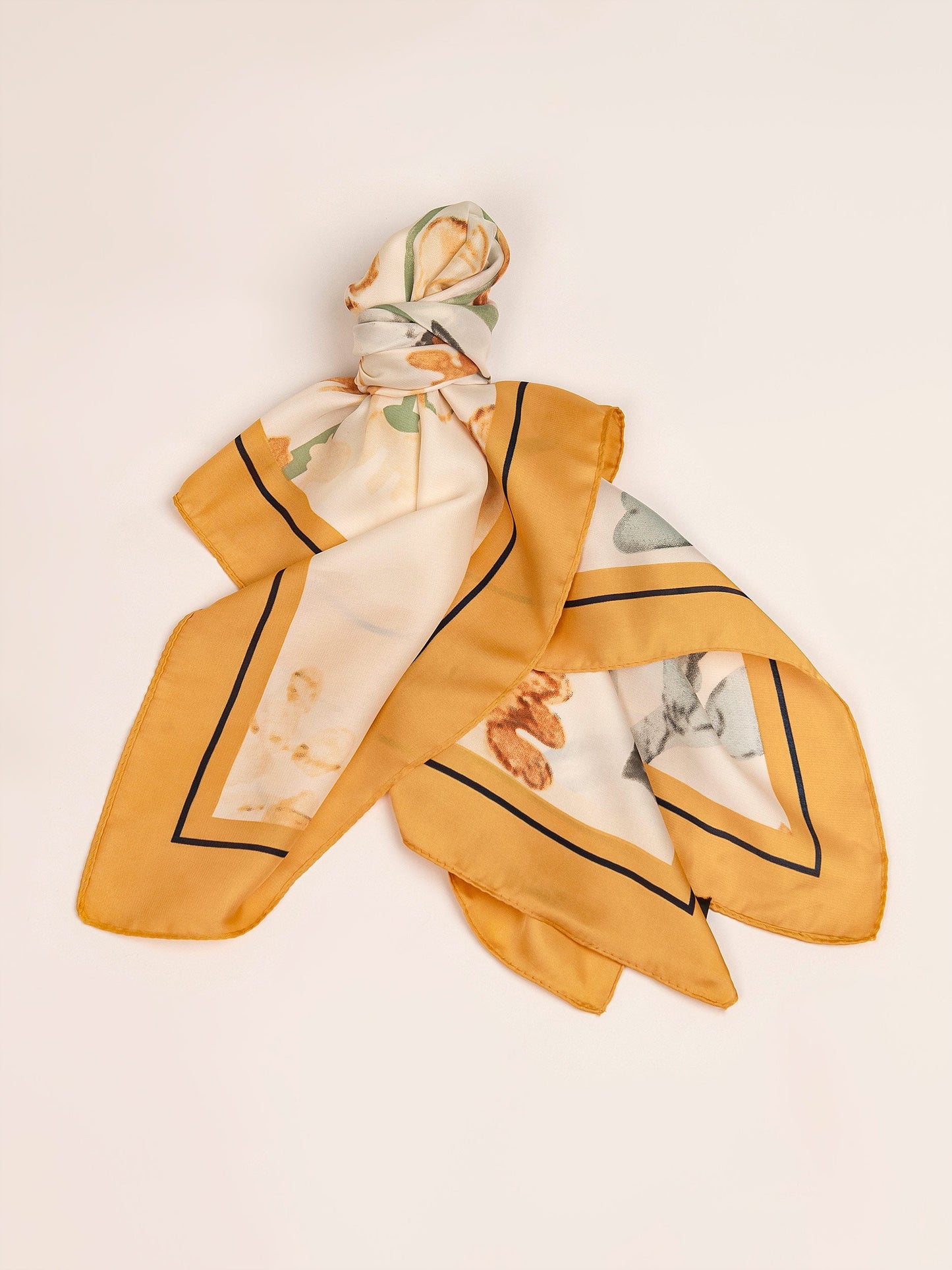 Limelight - Printed Silk Mini Scarf