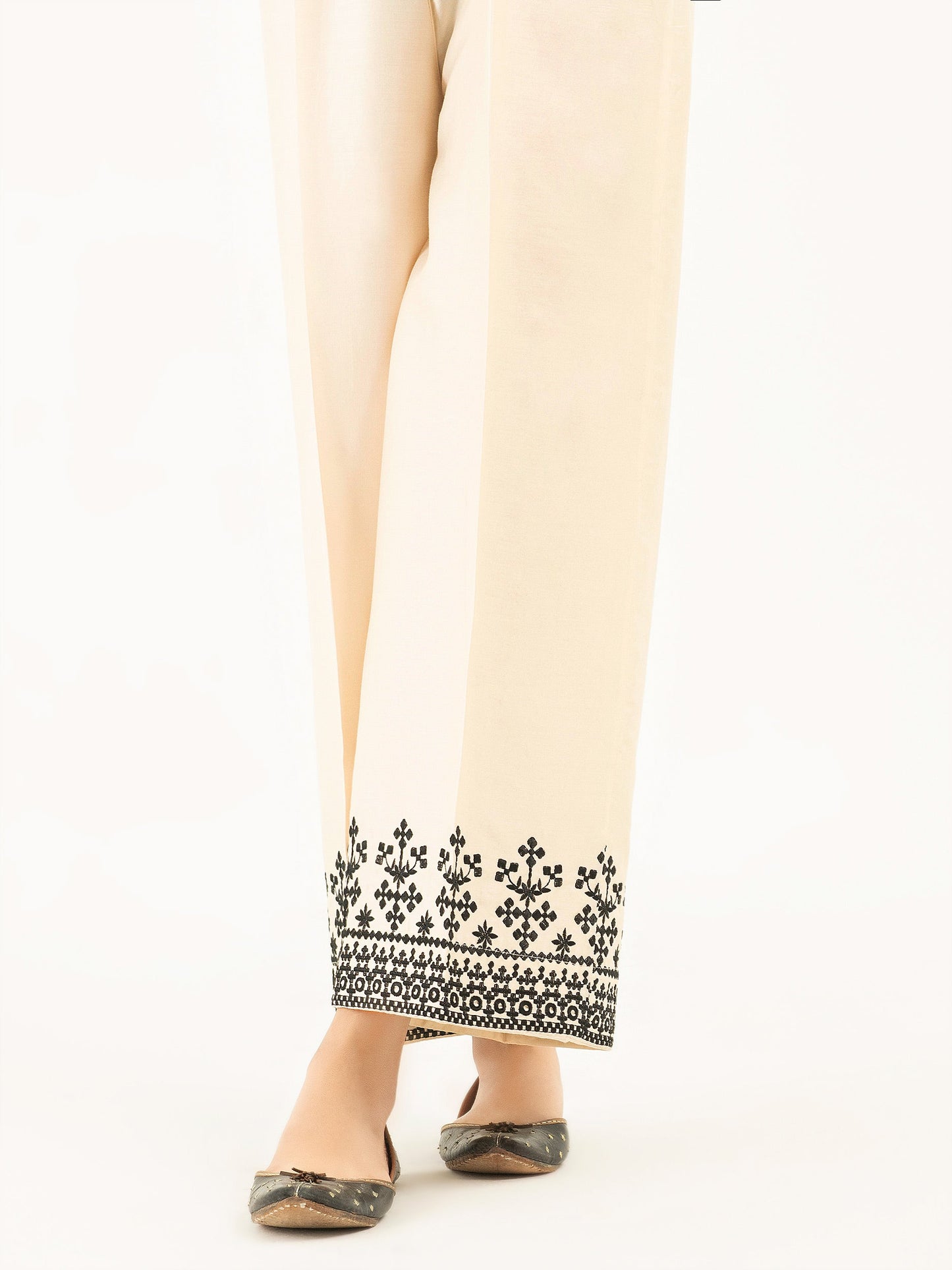 Limelight - Embroidered Satin Trousers(Pret)