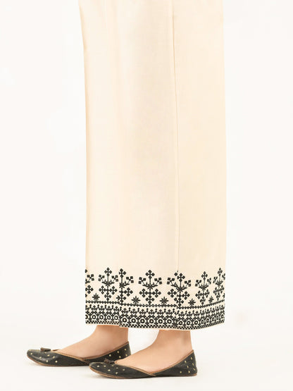 Limelight - Embroidered Satin Trousers(Pret)