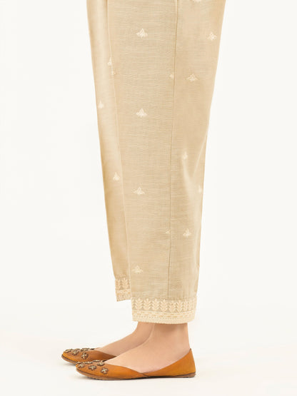 Embroidered Khaddar Trousers(Pret)