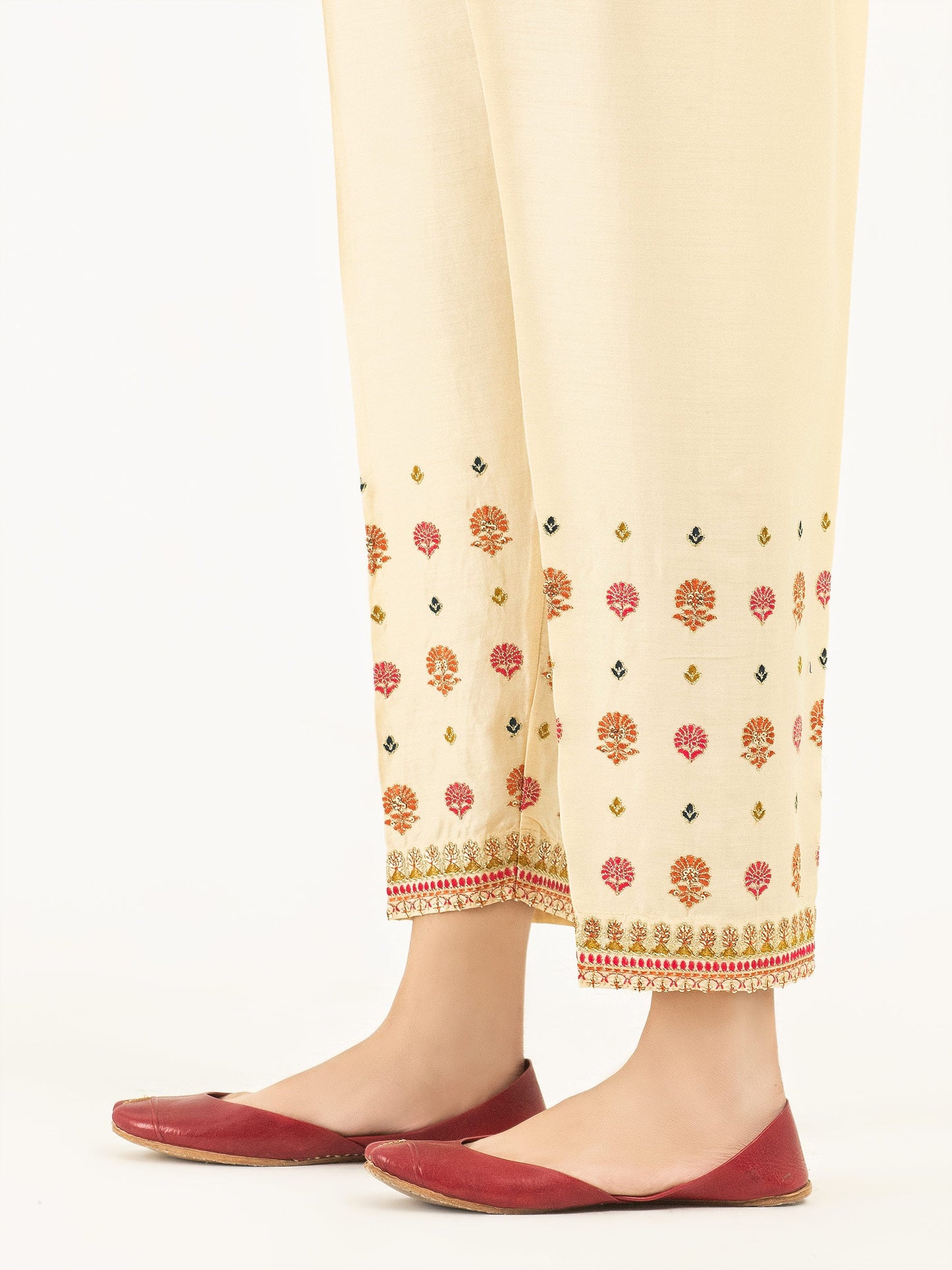 Limelight - Embroidered Satin Trousers(Pret)