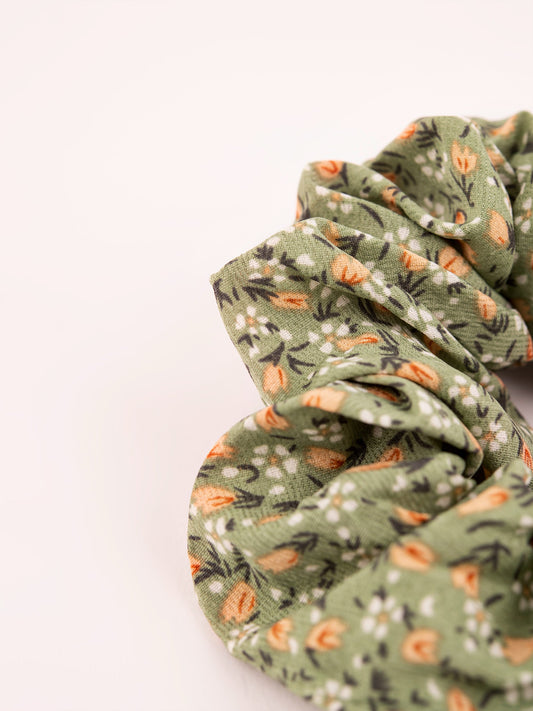 Limelight - Floral Print Scrunchie