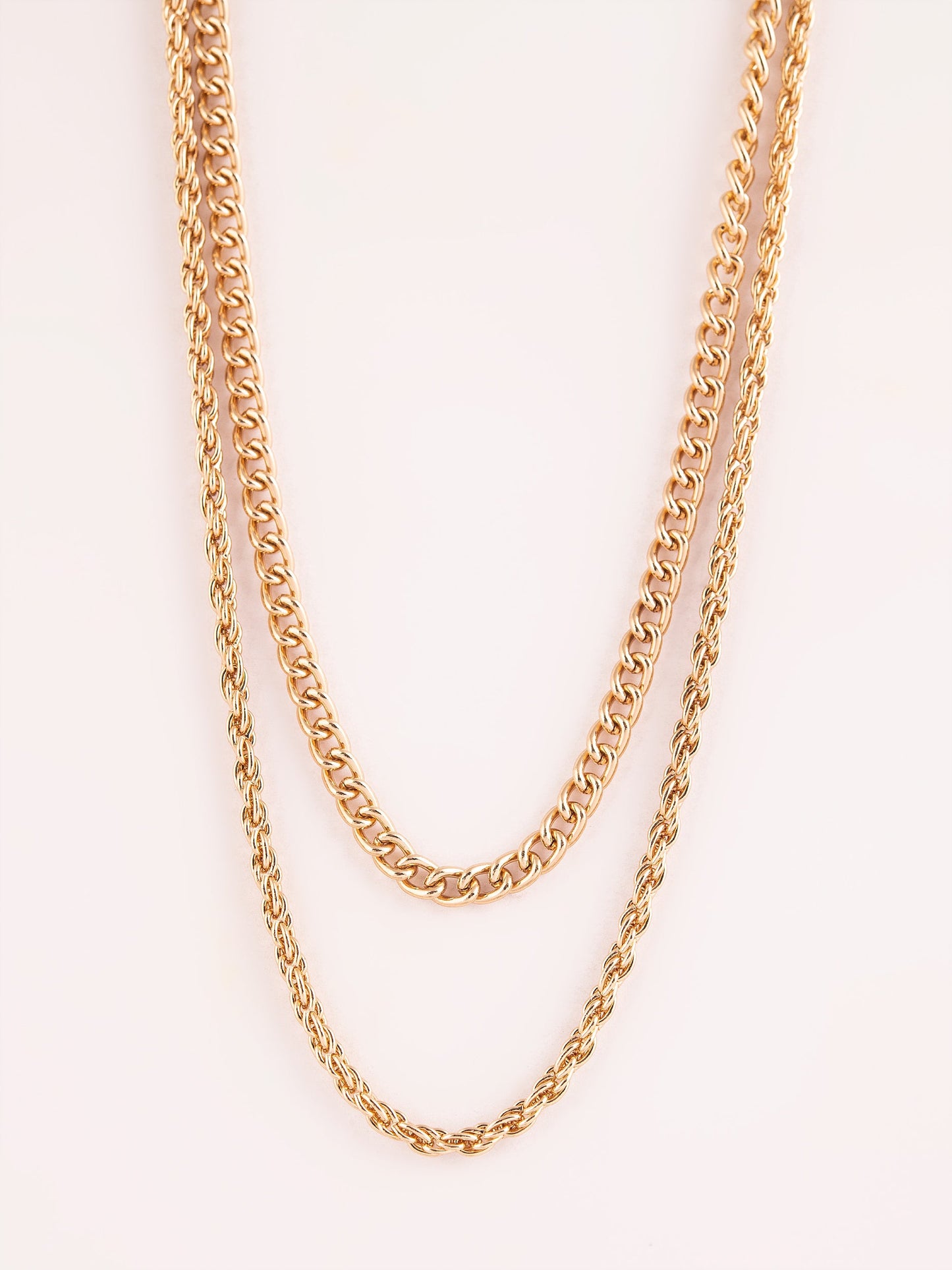 Limelight - Golden Layered Necklace