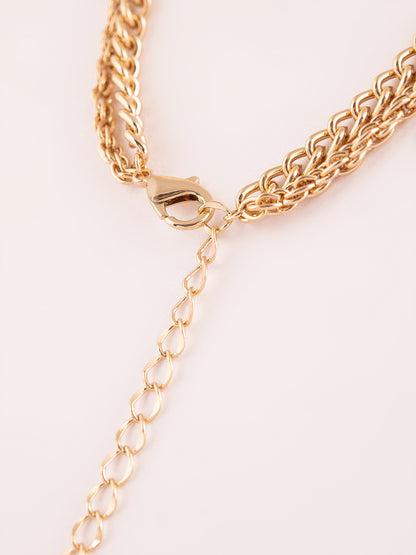 Limelight - Golden Layered Necklace