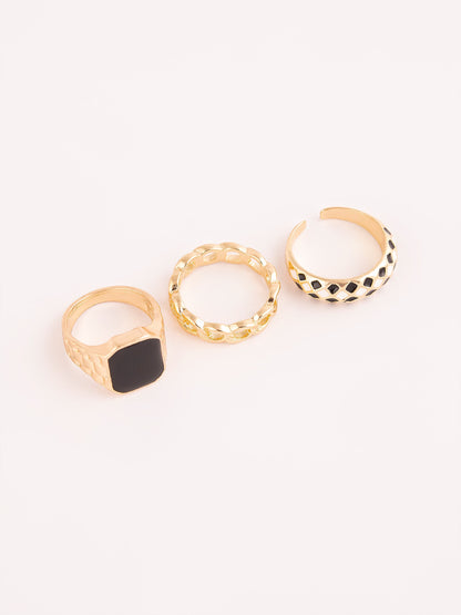 Contemporary Rings Set