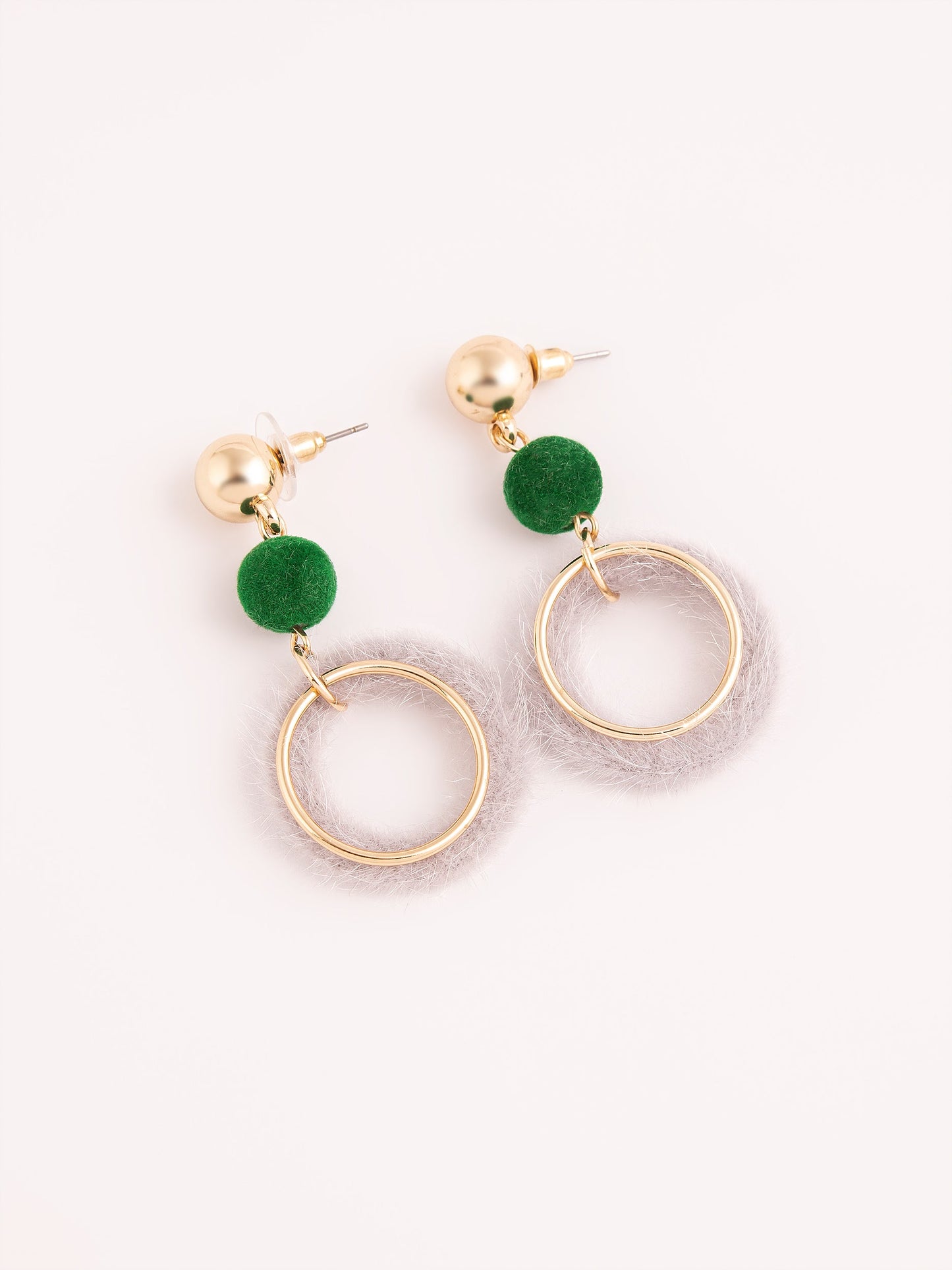 Limelight - Two Tone Drop Earrings