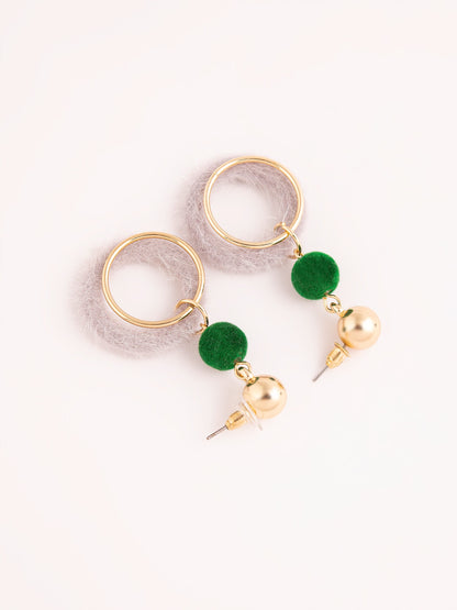 Limelight - Two Tone Drop Earrings