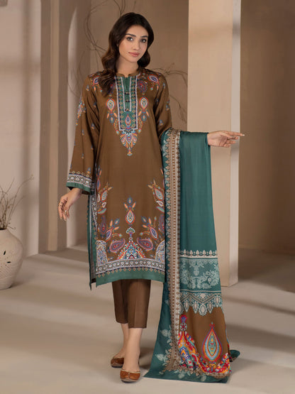 Limelight - 2 Piece Linen Suits-Printed (Unstitched)