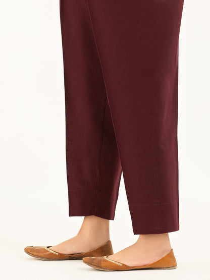 Dyed Khaddar Trousers(Pret)