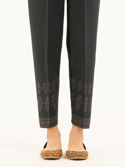 Limelight - Printed Khaddar Trousers(Pret)