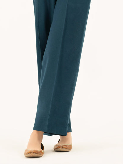 Dyed Khaddar Trousers(Pret)