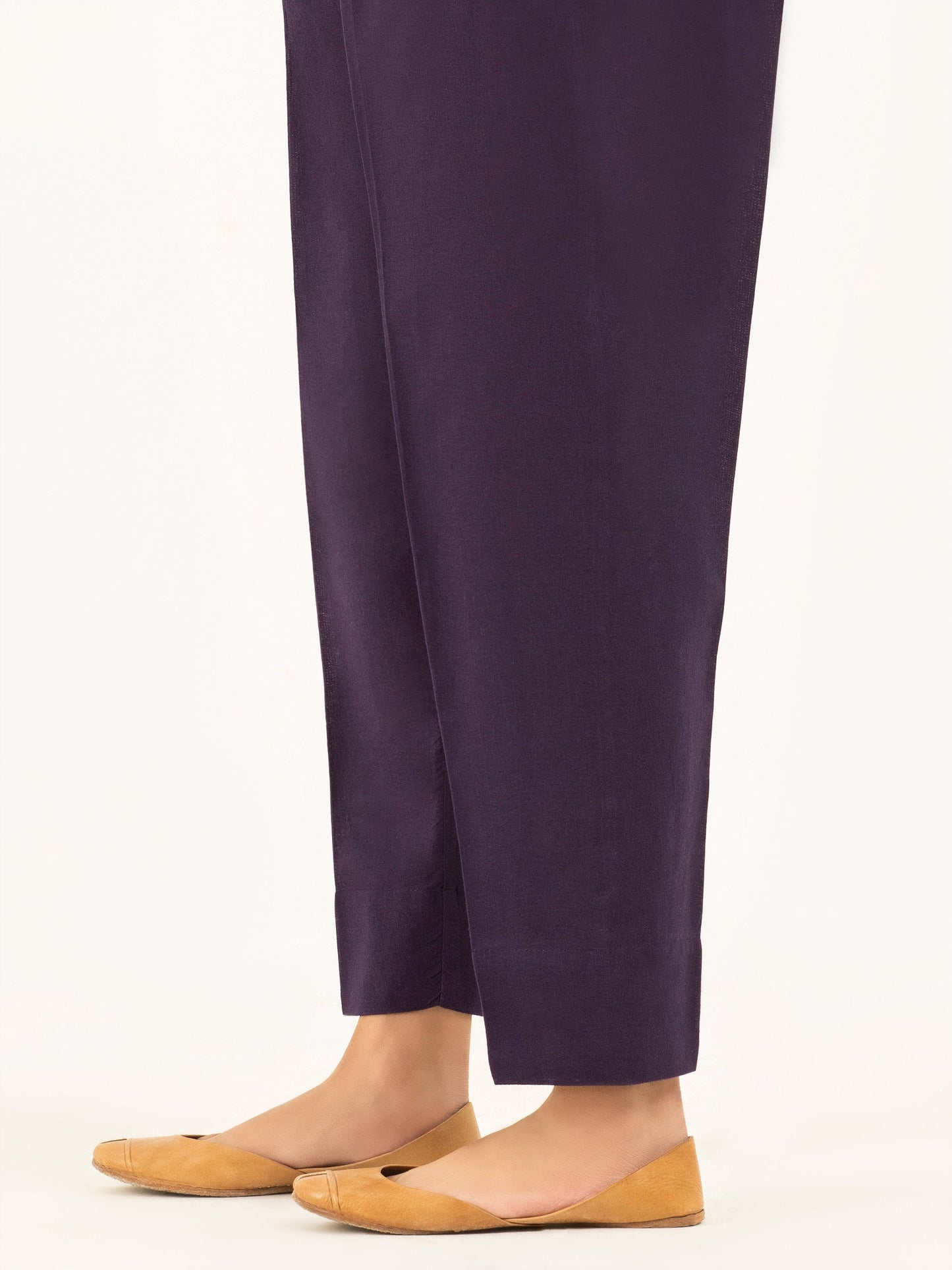 Dyed Khaddar Trousers(Pret)