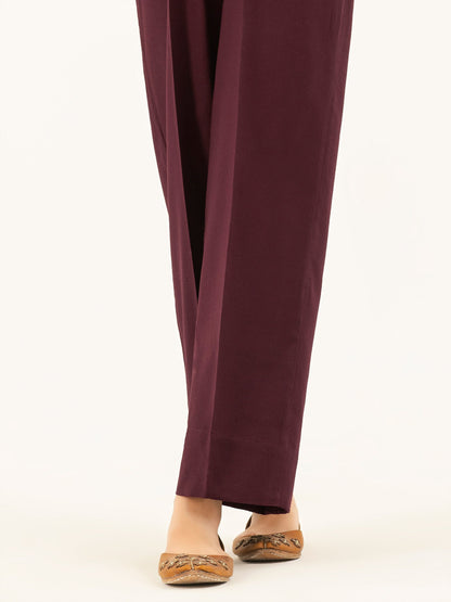 Dyed Khaddar Trousers(Pret)