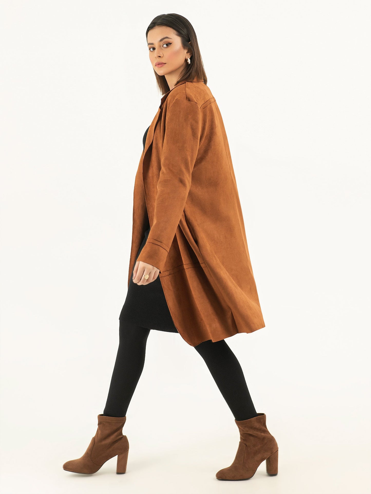 Limelight - Suede Long Coat