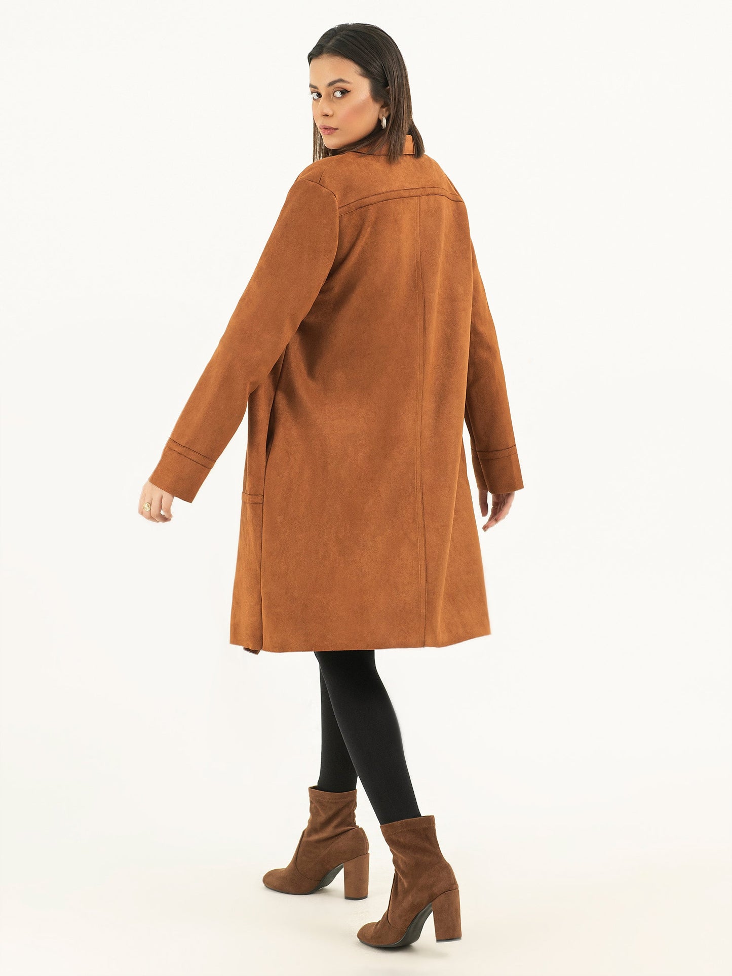 Limelight - Suede Long Coat