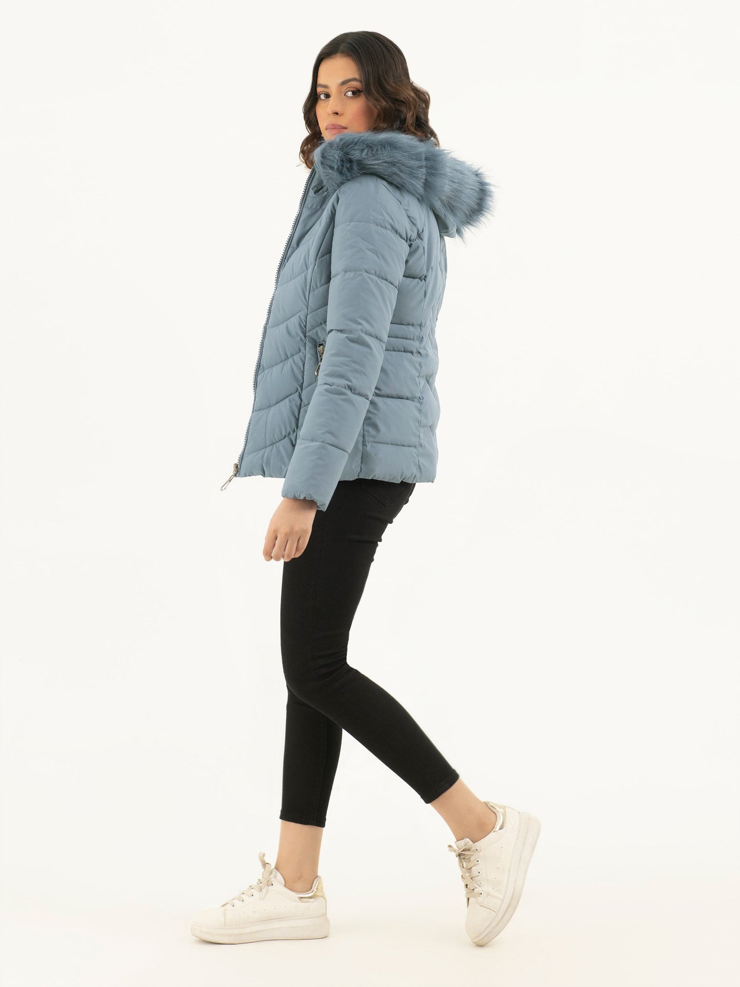 Limelight - Faux Fur Puffer Jacket