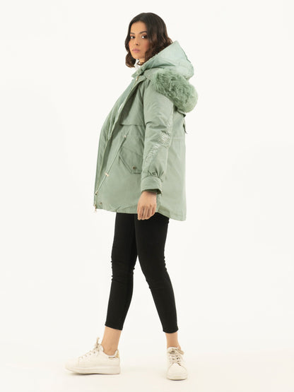 Limelight - Hooded Fur Jacket